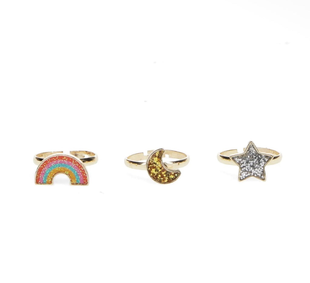 Glitter Ring Set