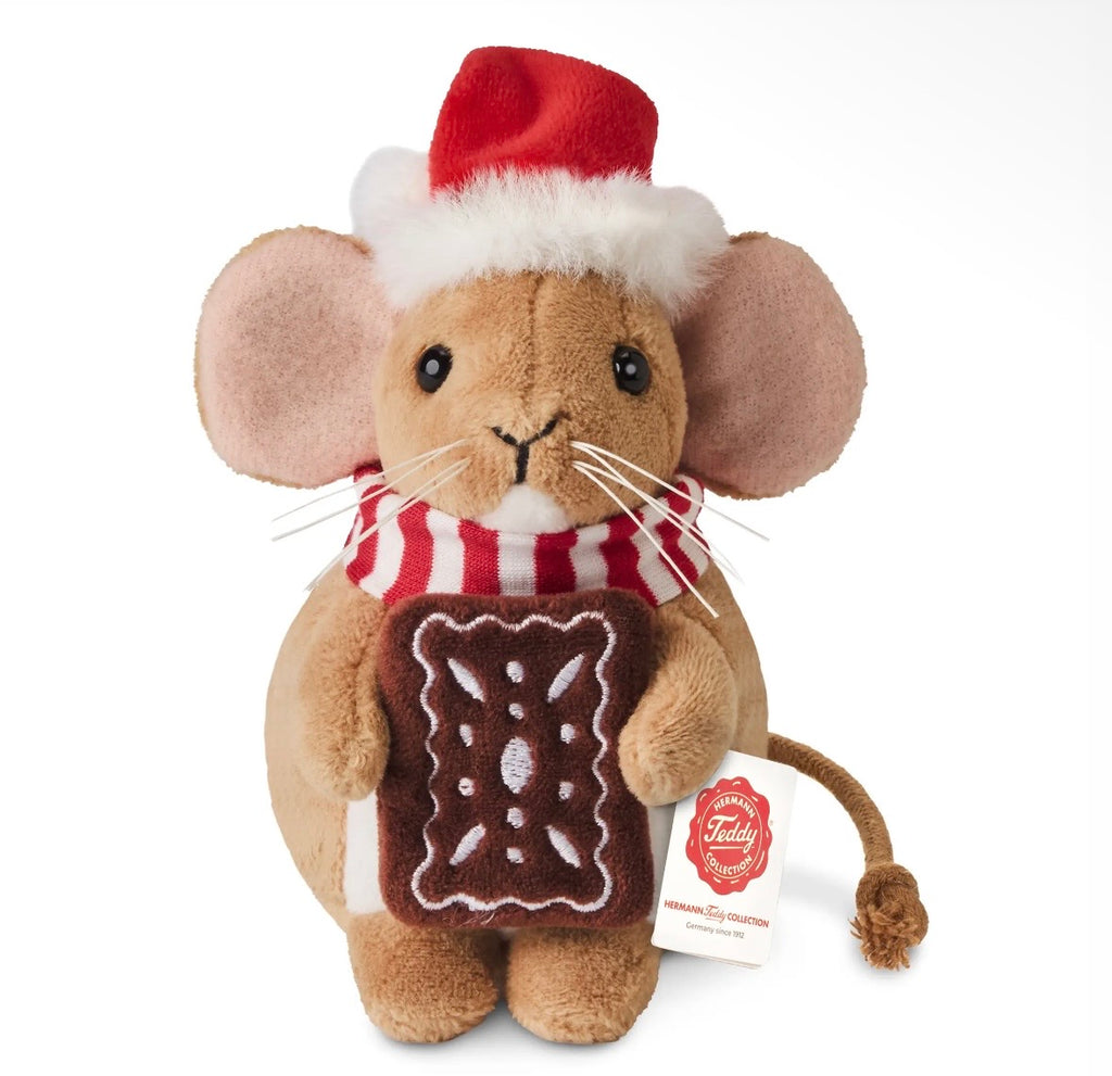Teddy Hermann CHRISTMAS MOUSE GINGERBREAD