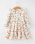 Bow & Berry Twirly Dress