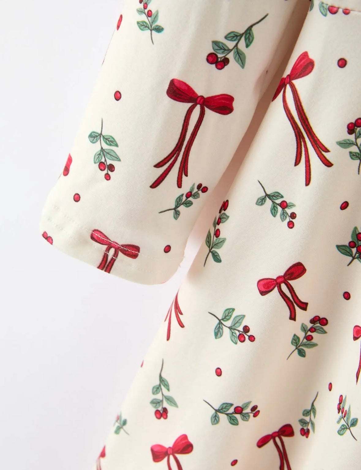 Bow & Berry Twirly Dress