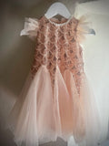 Blush Pink Scallop Shell Dress