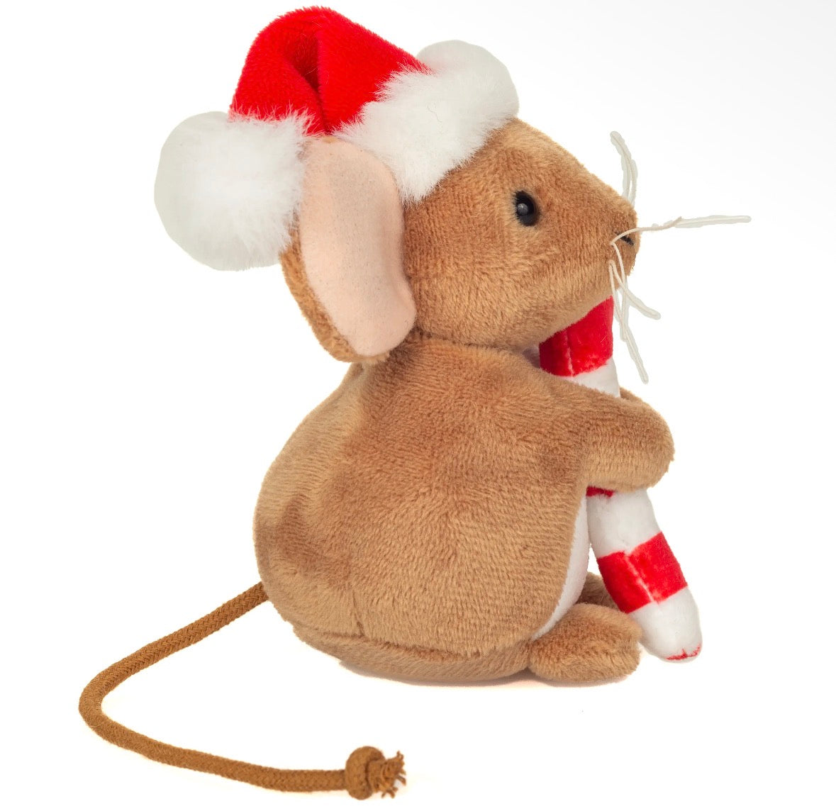 Teddy Hermann CHRISTMAS MOUSE CANDY CANE