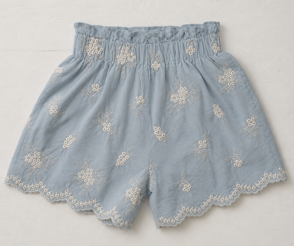 Santorini Scallop Shorts