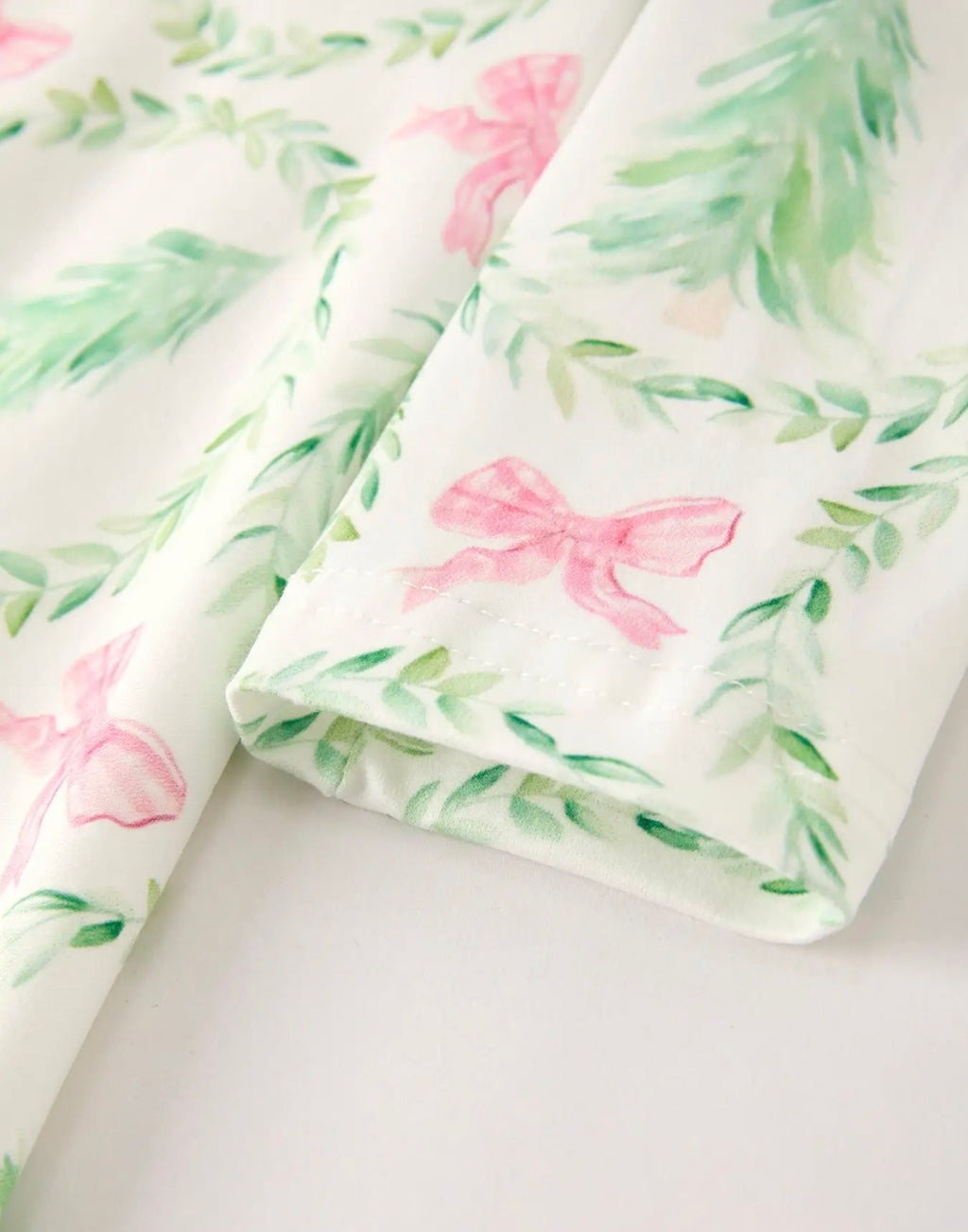 Festive Forest & Bows Twirly Dress