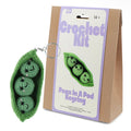 Crochet Keyring PEA POD