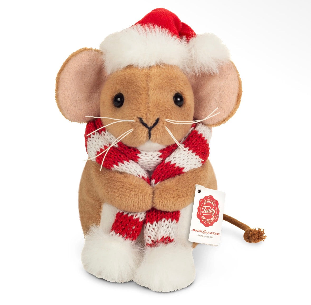 Teddy Hermann CHRISTMAS MOUSE SCARF