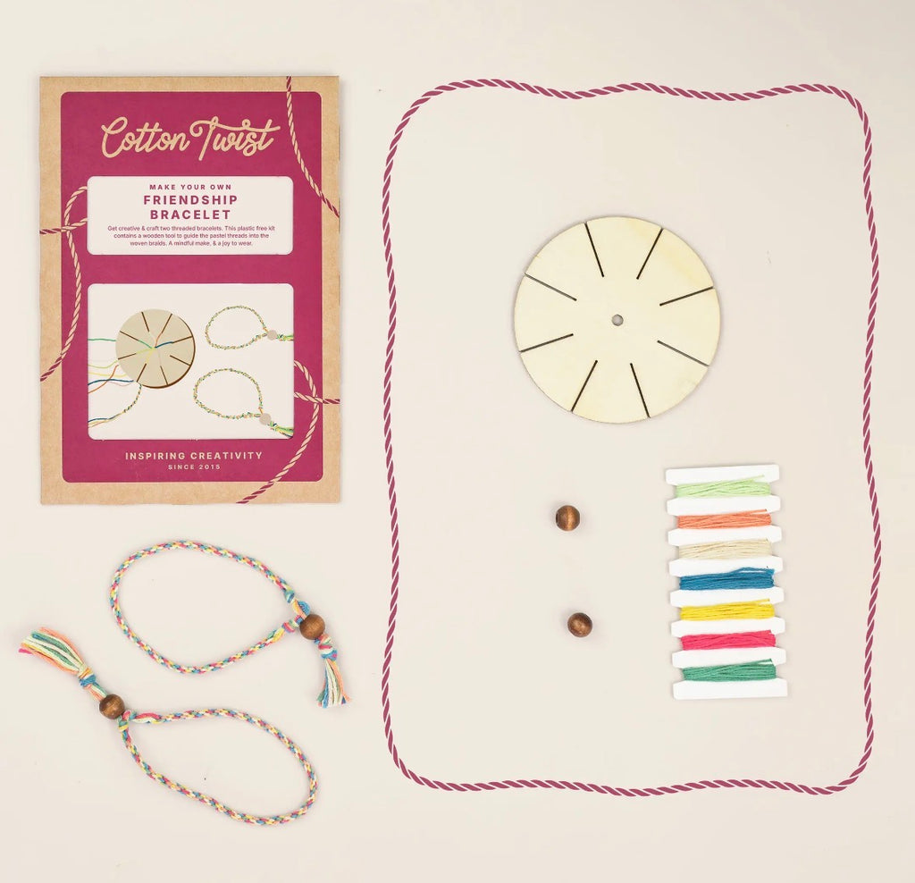 Cotton Twist FRIENDSHIP BRACELET KIT
