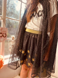 Black star skirt
