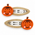 Pip the Pumpkin snap clips (x2)