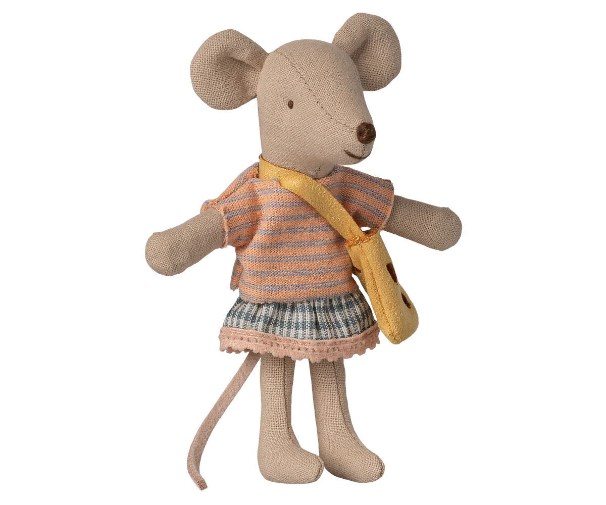 Maileg Little Sister with bag