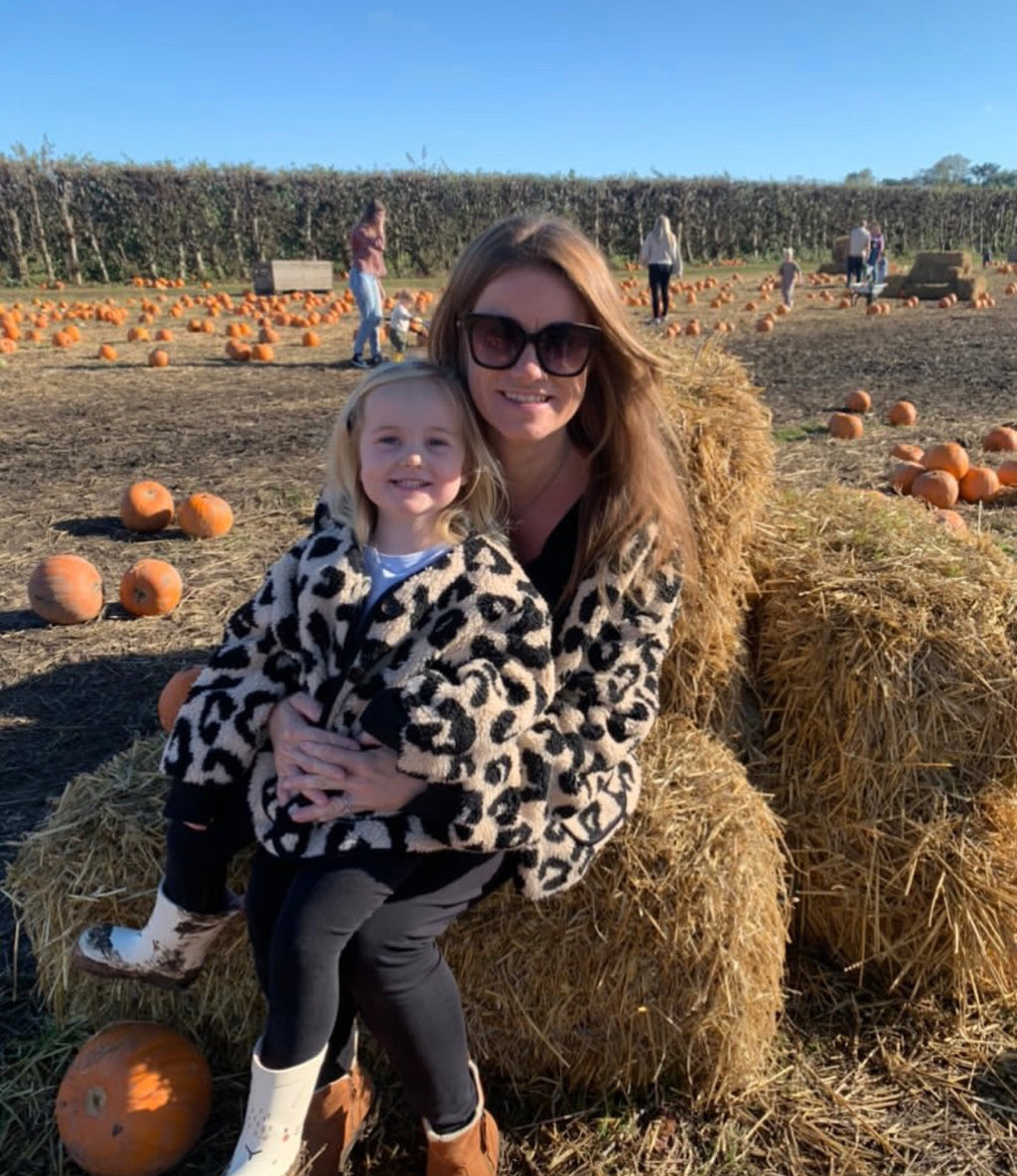 Leopard fleece (mummy & me)