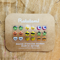 Ratatam stick on earrings HALLOWEEN