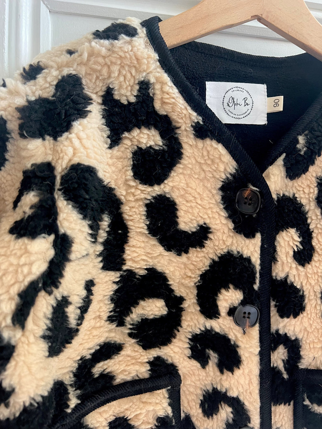 Leopard fleece (mummy & me)