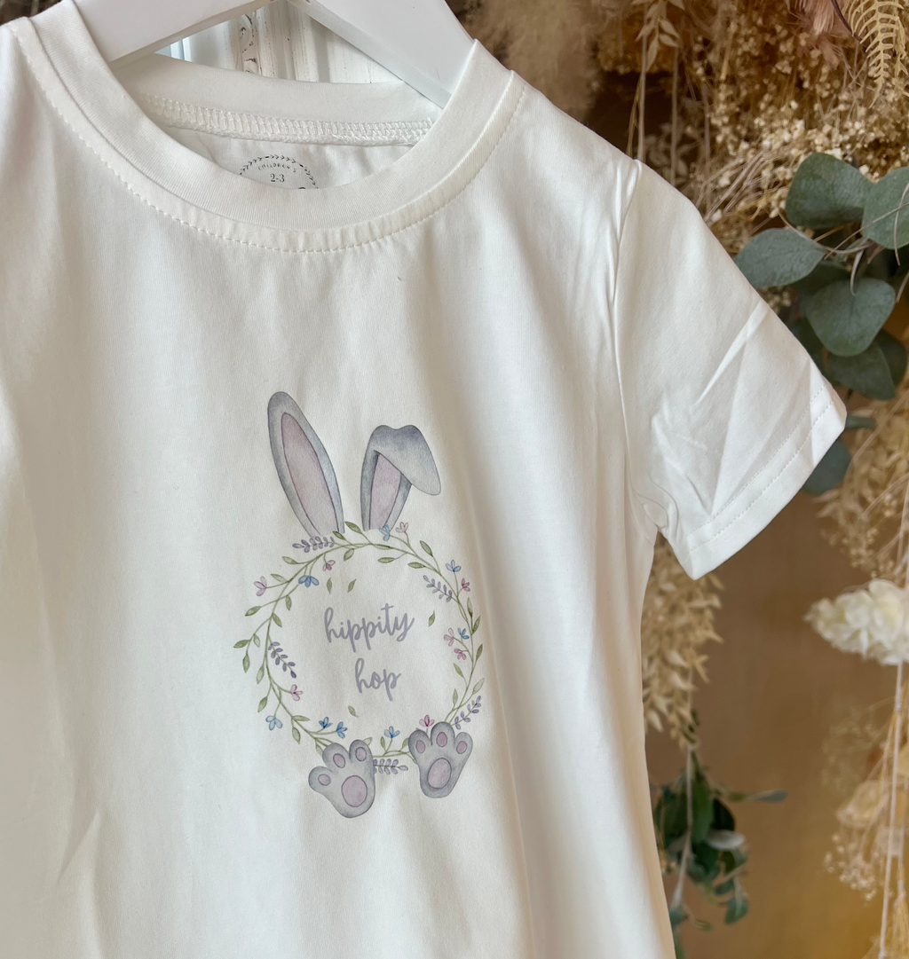 Hippity Hop Easter Bunny Tee