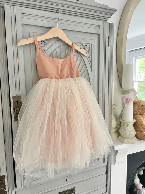 Aurora tutu dress (sage or rust)