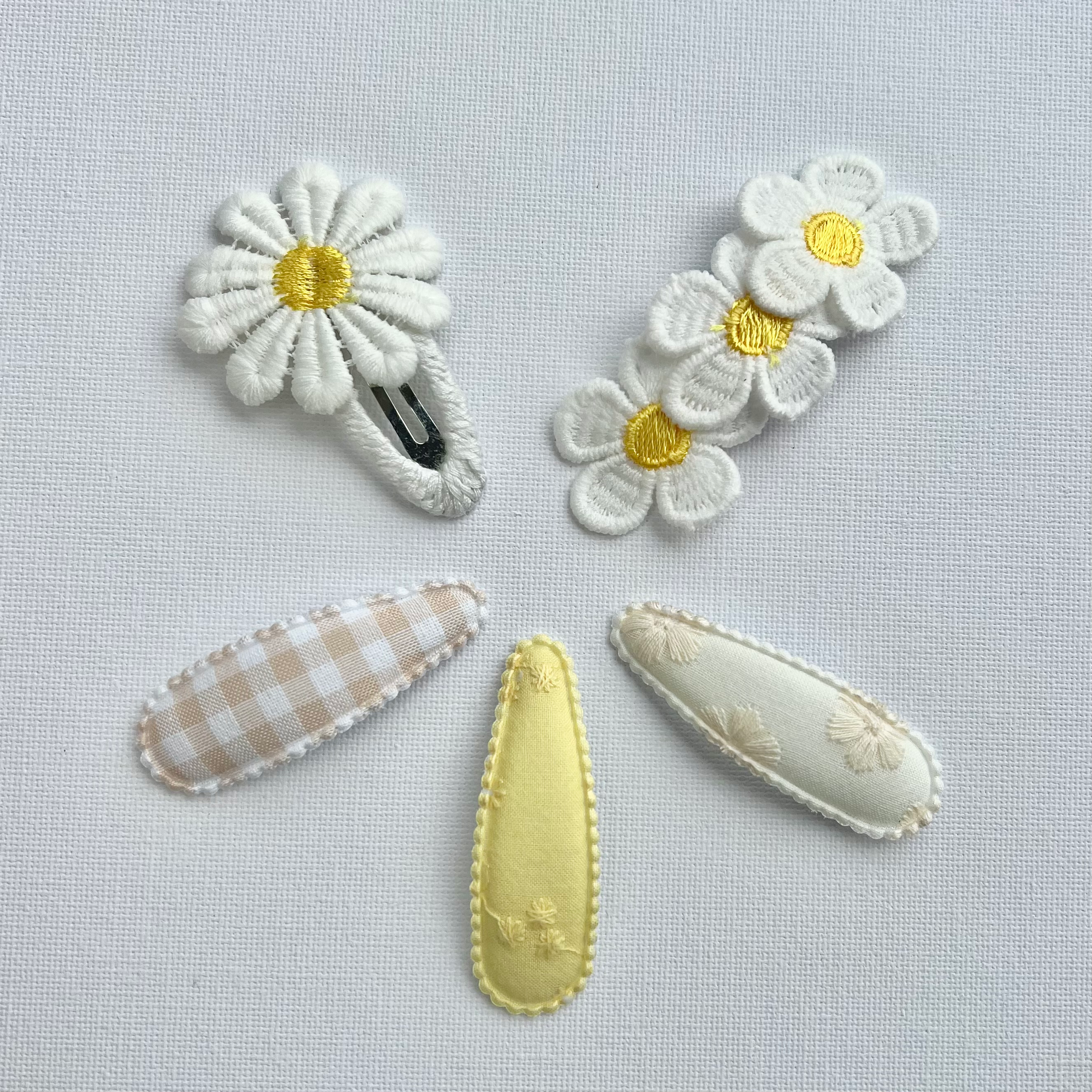 Daisy snap clip set