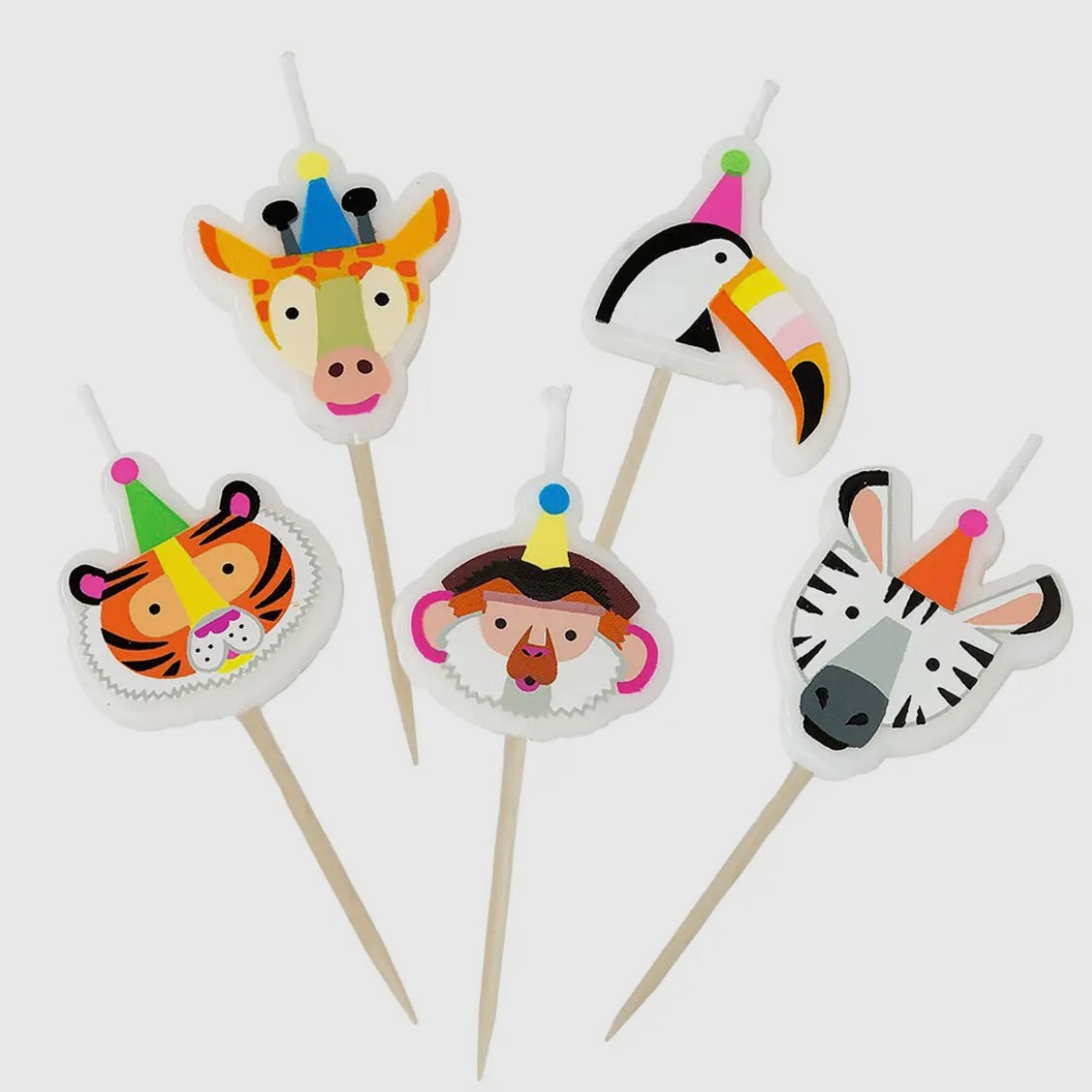 Animal Birthday candles