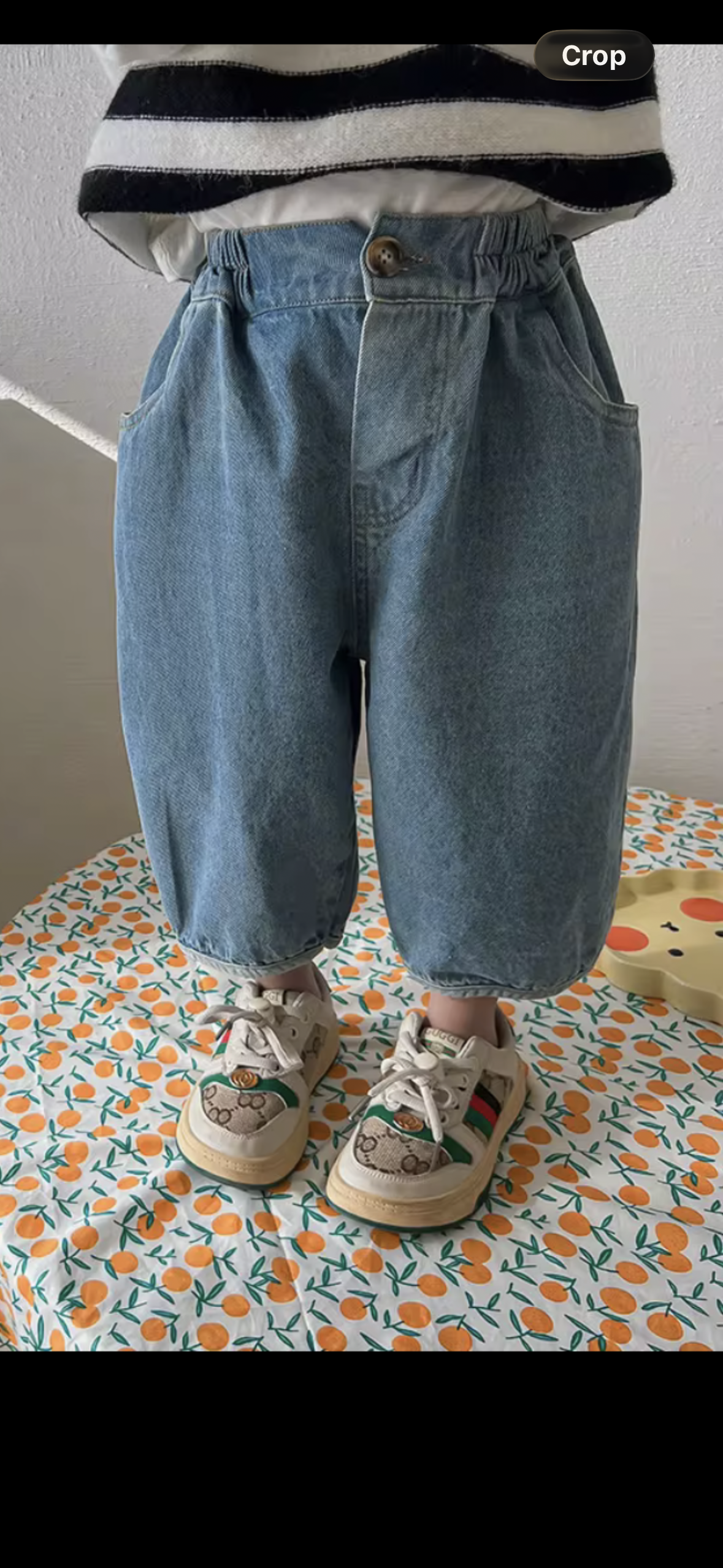 High Waist Balloon Jean