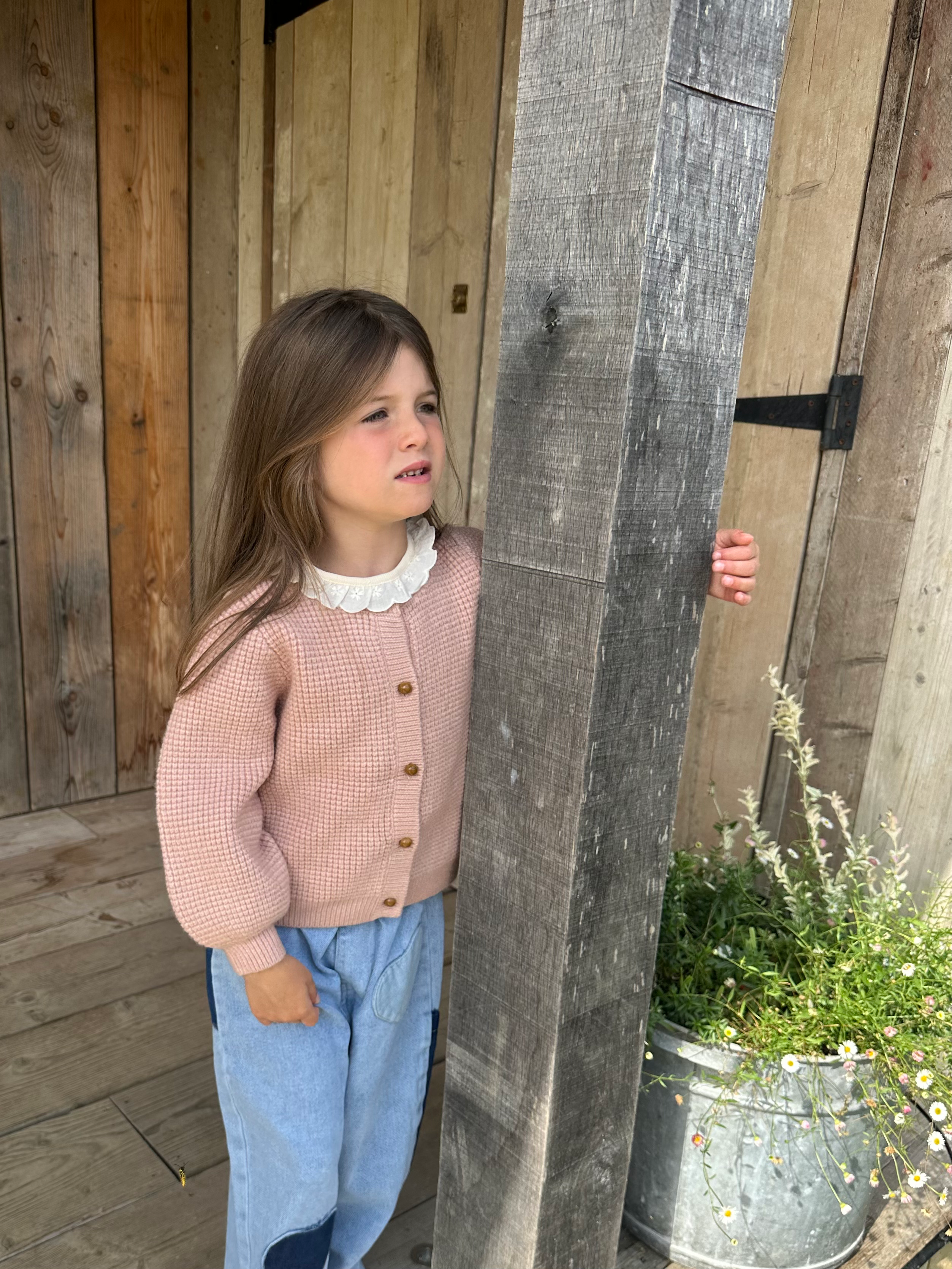 Rosalie Waffle Cardigan
