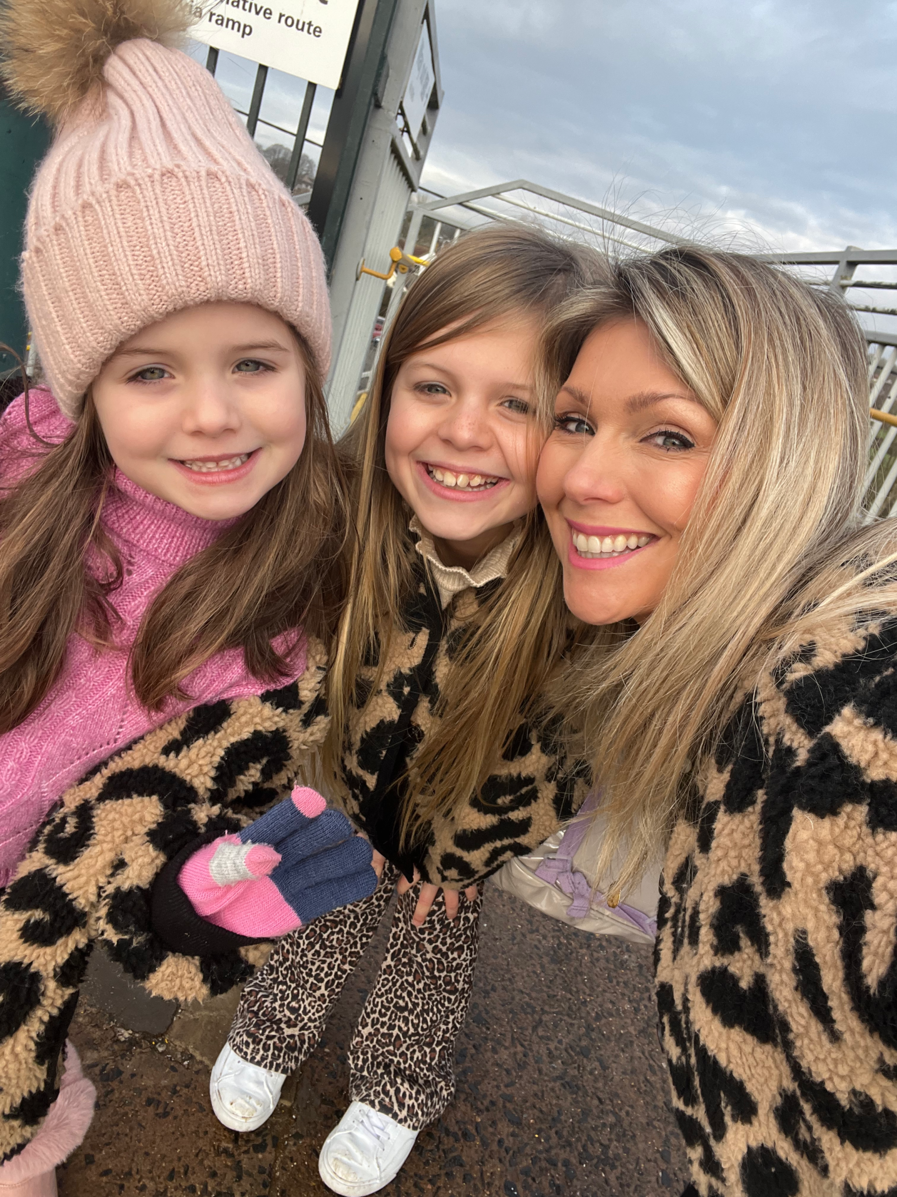 Leopard fleece (mummy & me)