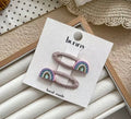 Rainbow snap Clips