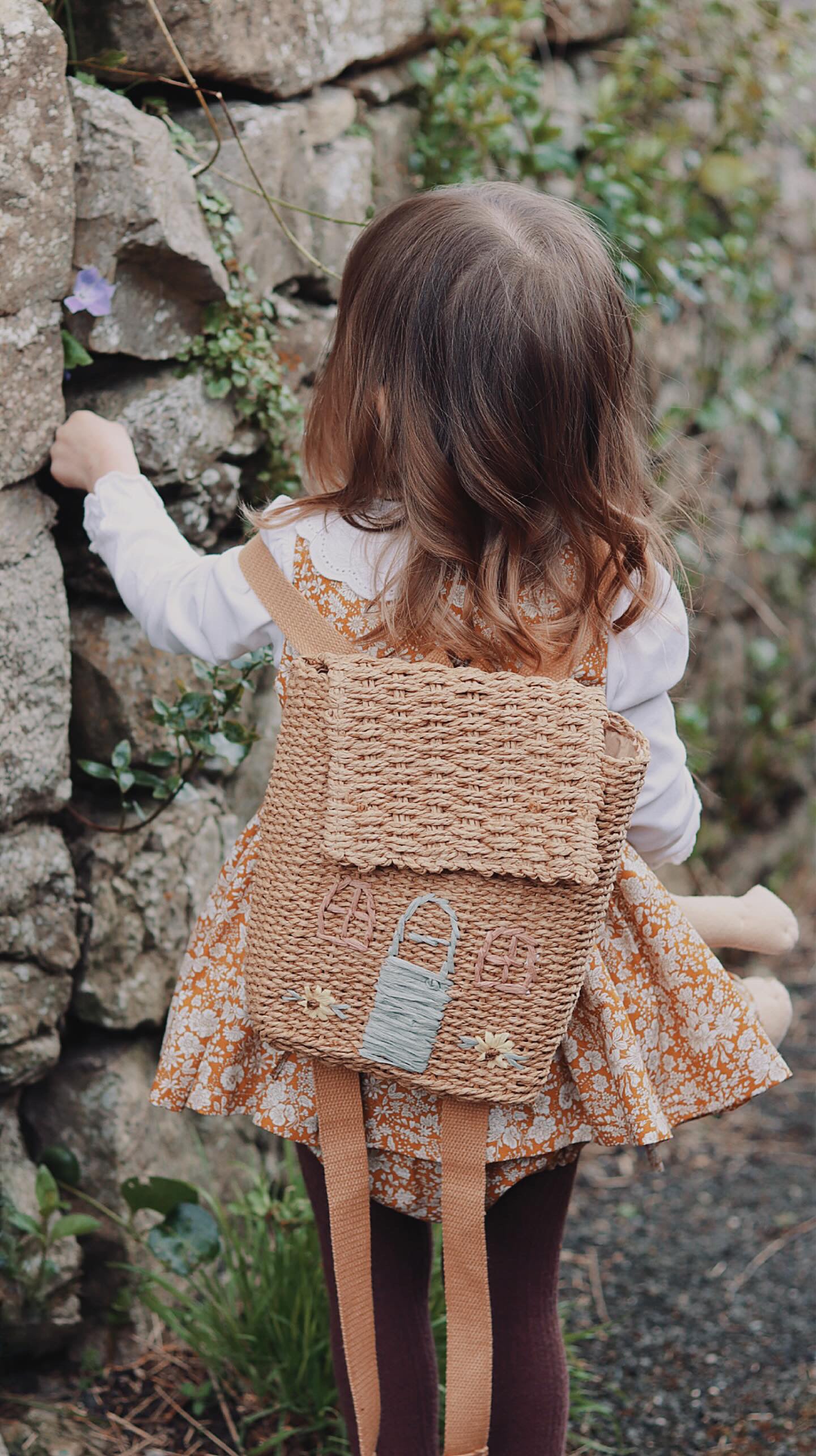 Rosebud cottage backpack