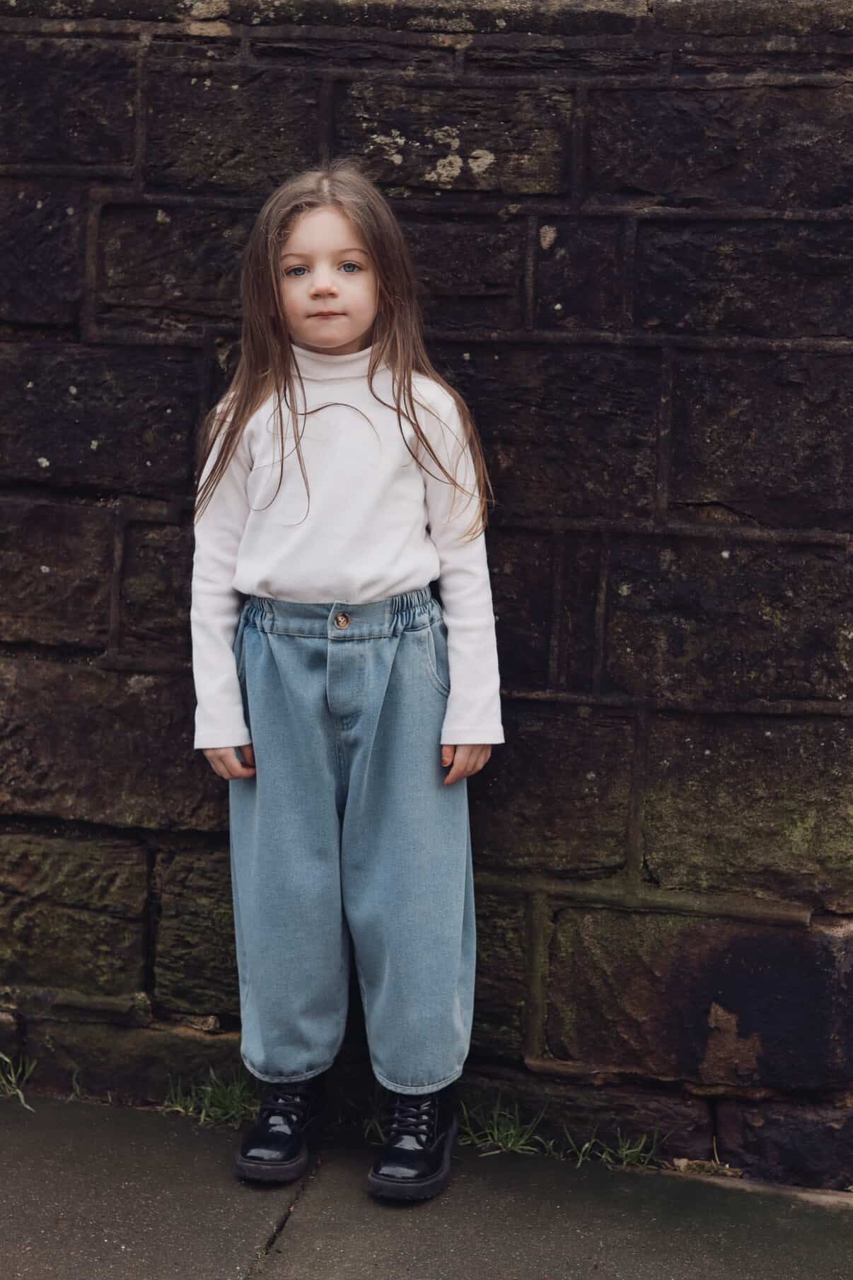 High Waist Balloon Jean