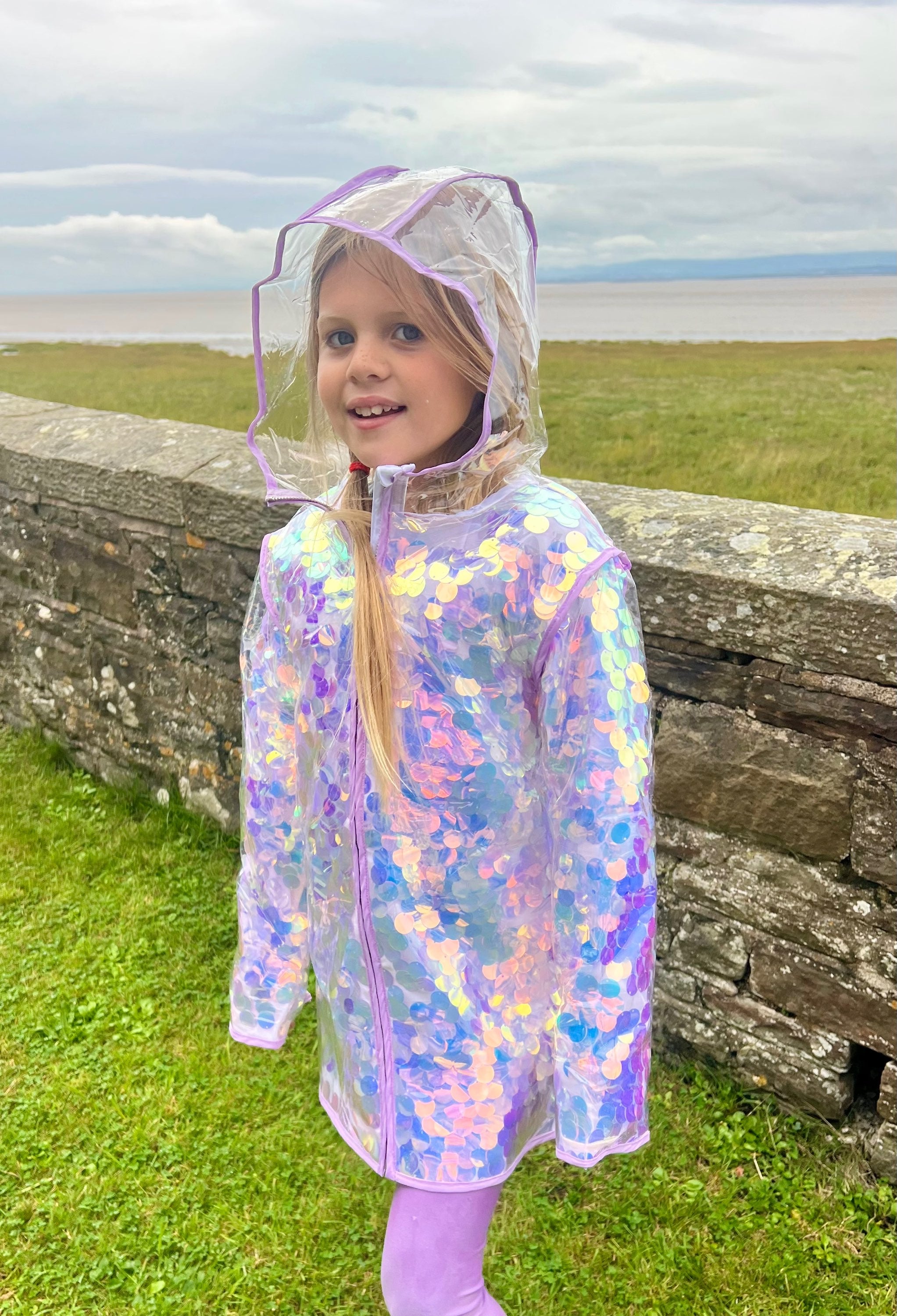 Sequin Raincoat (child& adult)