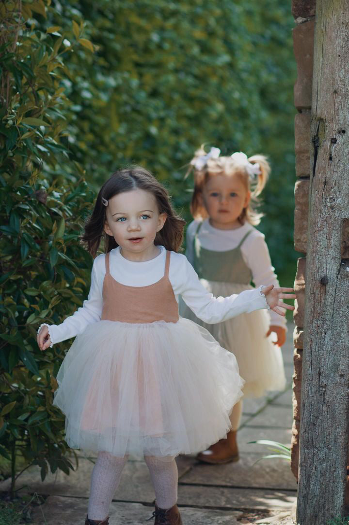 Aurora tutu dress (sage or rust)
