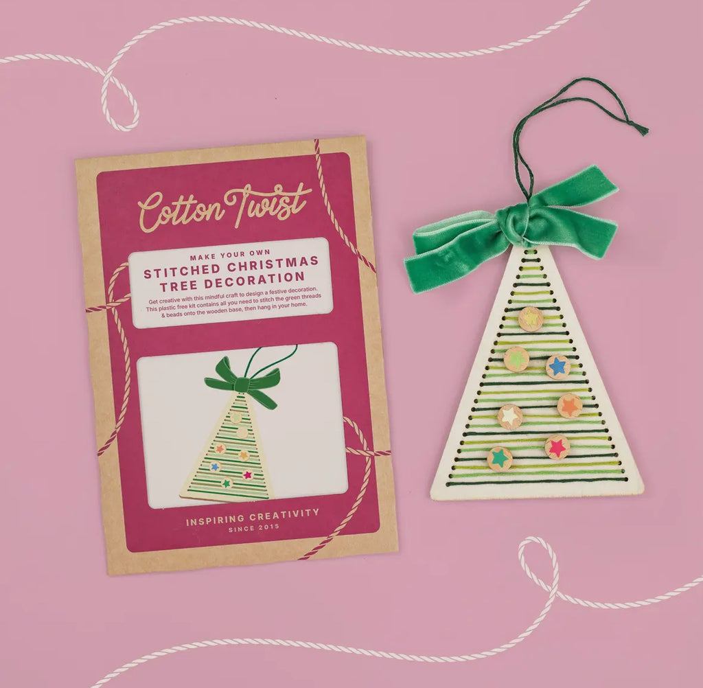Cotton Twist Make your own Stitch Christmas Tree