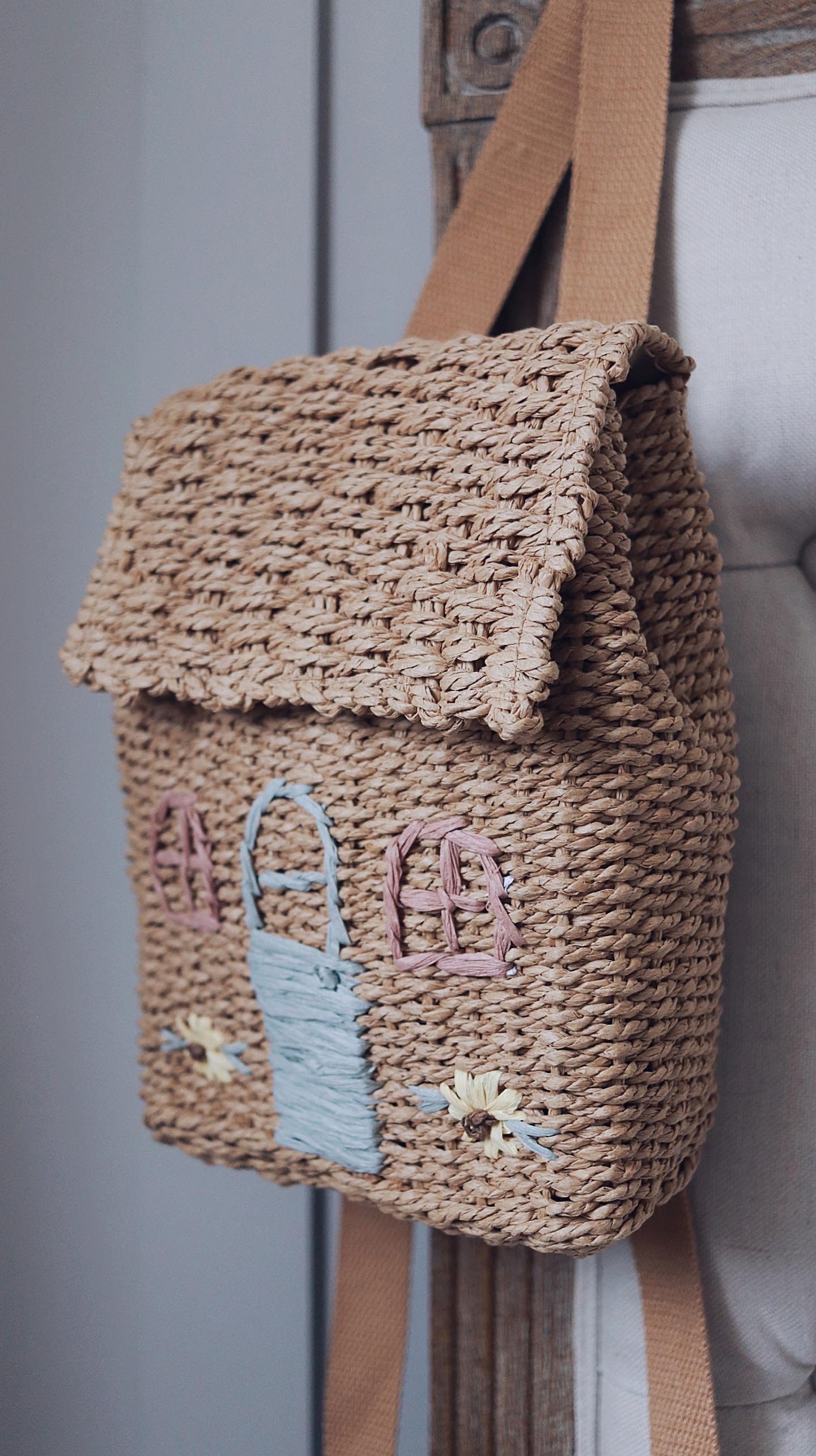 Rosebud cottage backpack