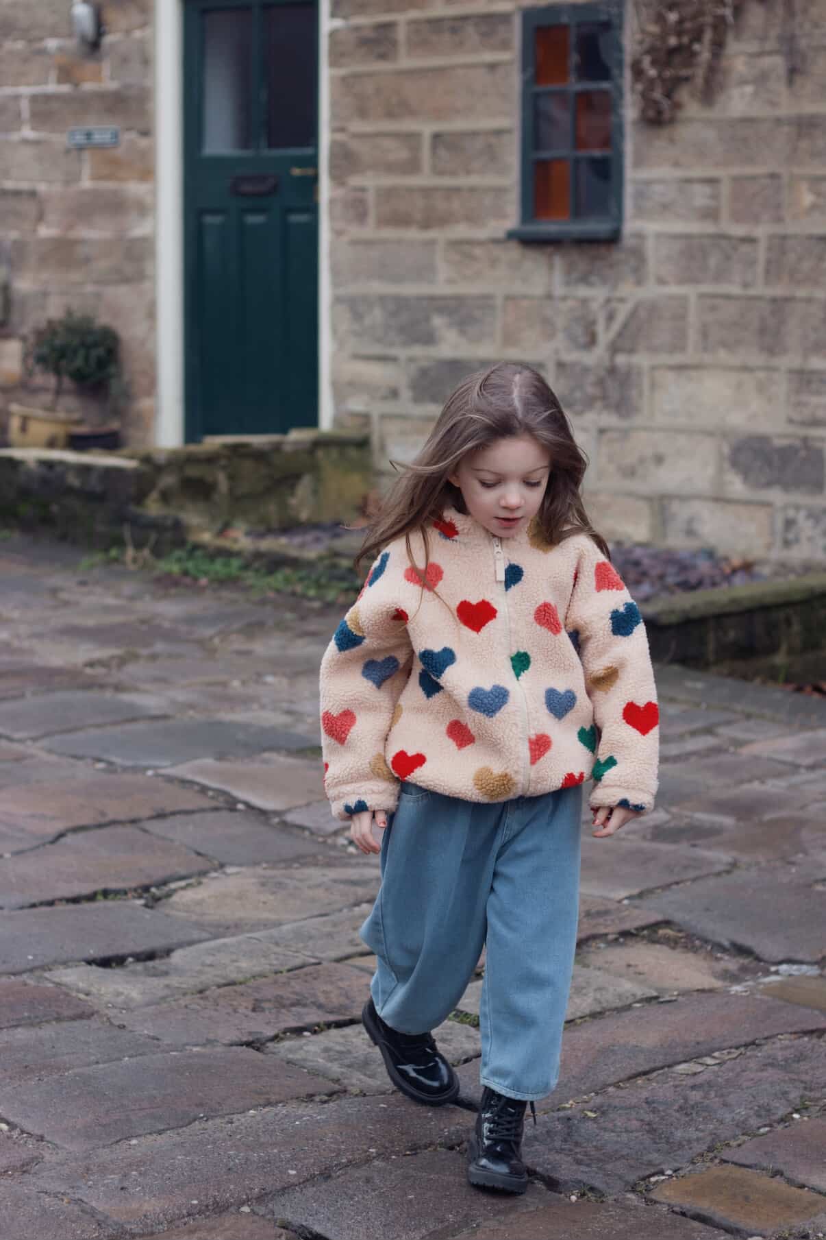Multi Heart Fleece