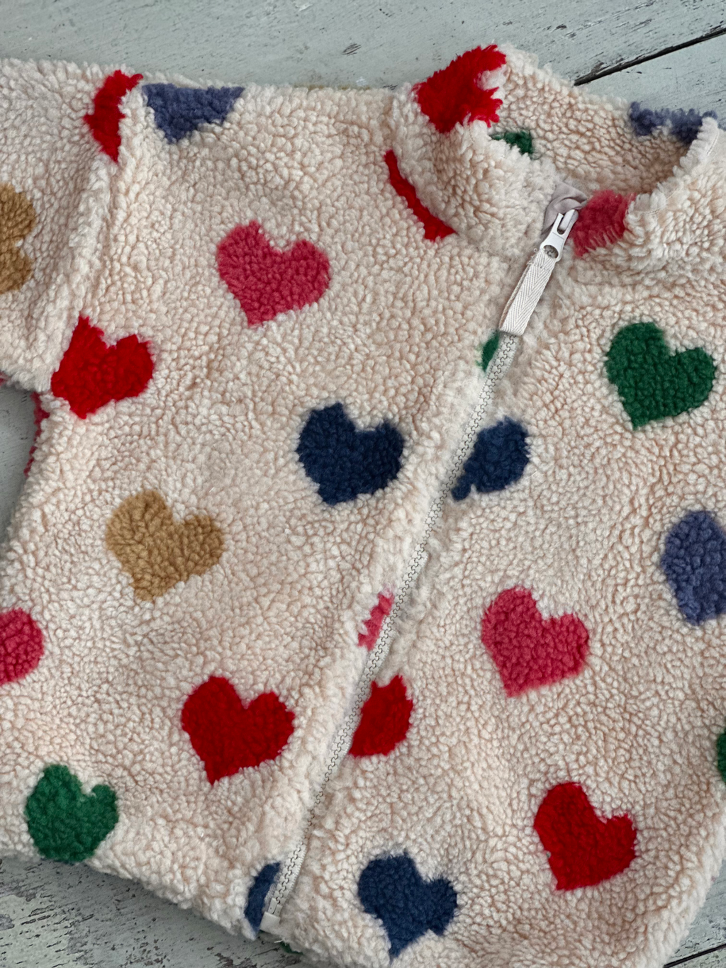 Multi Heart Fleece