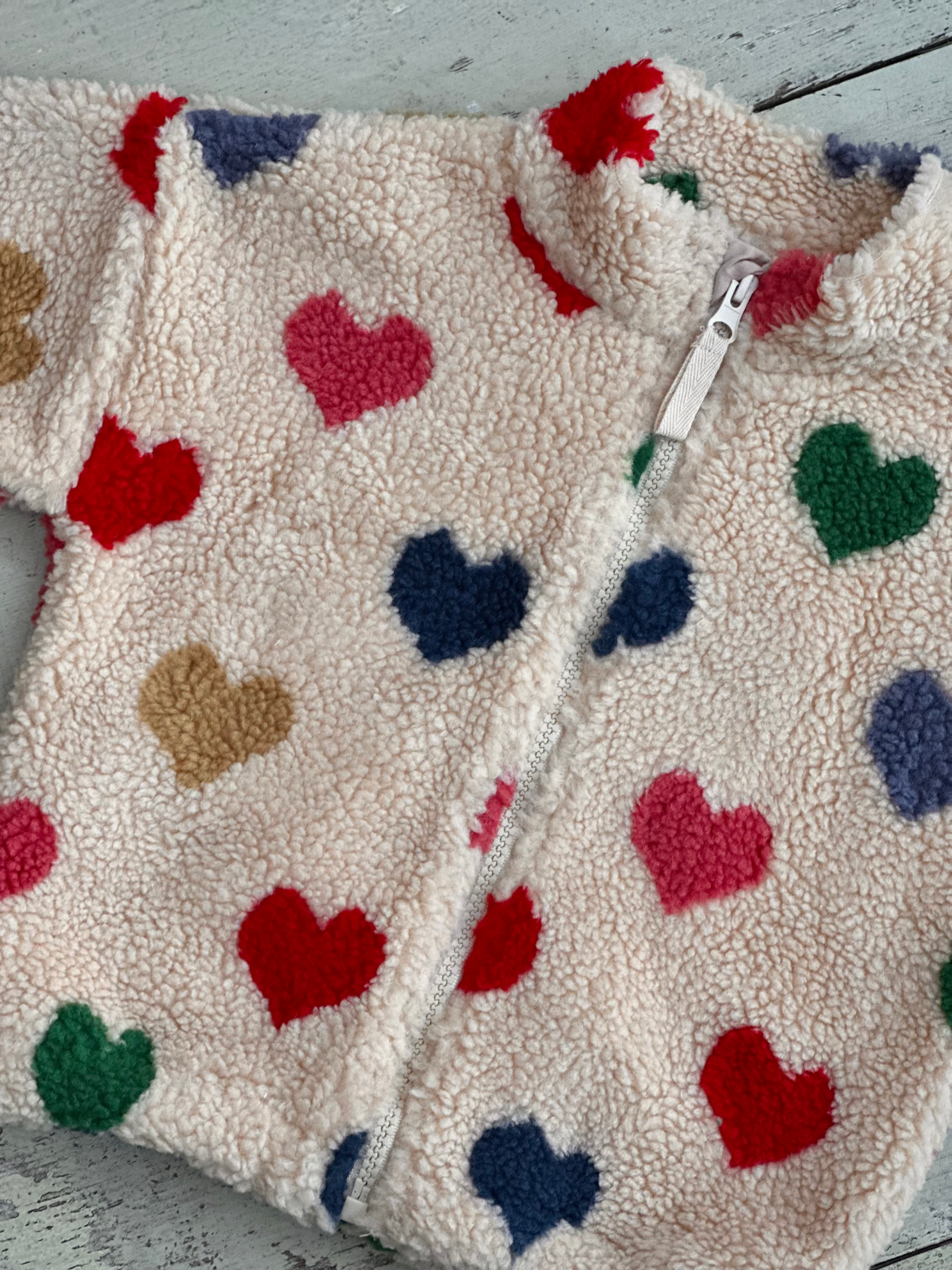 Multi Heart Fleece