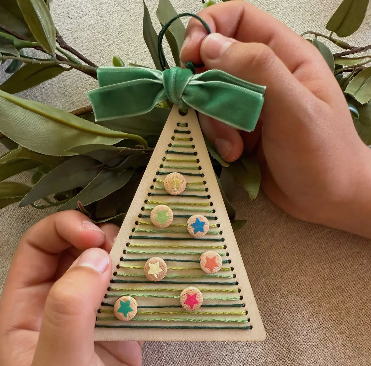 Cotton Twist Make your own Stitch Christmas Tree