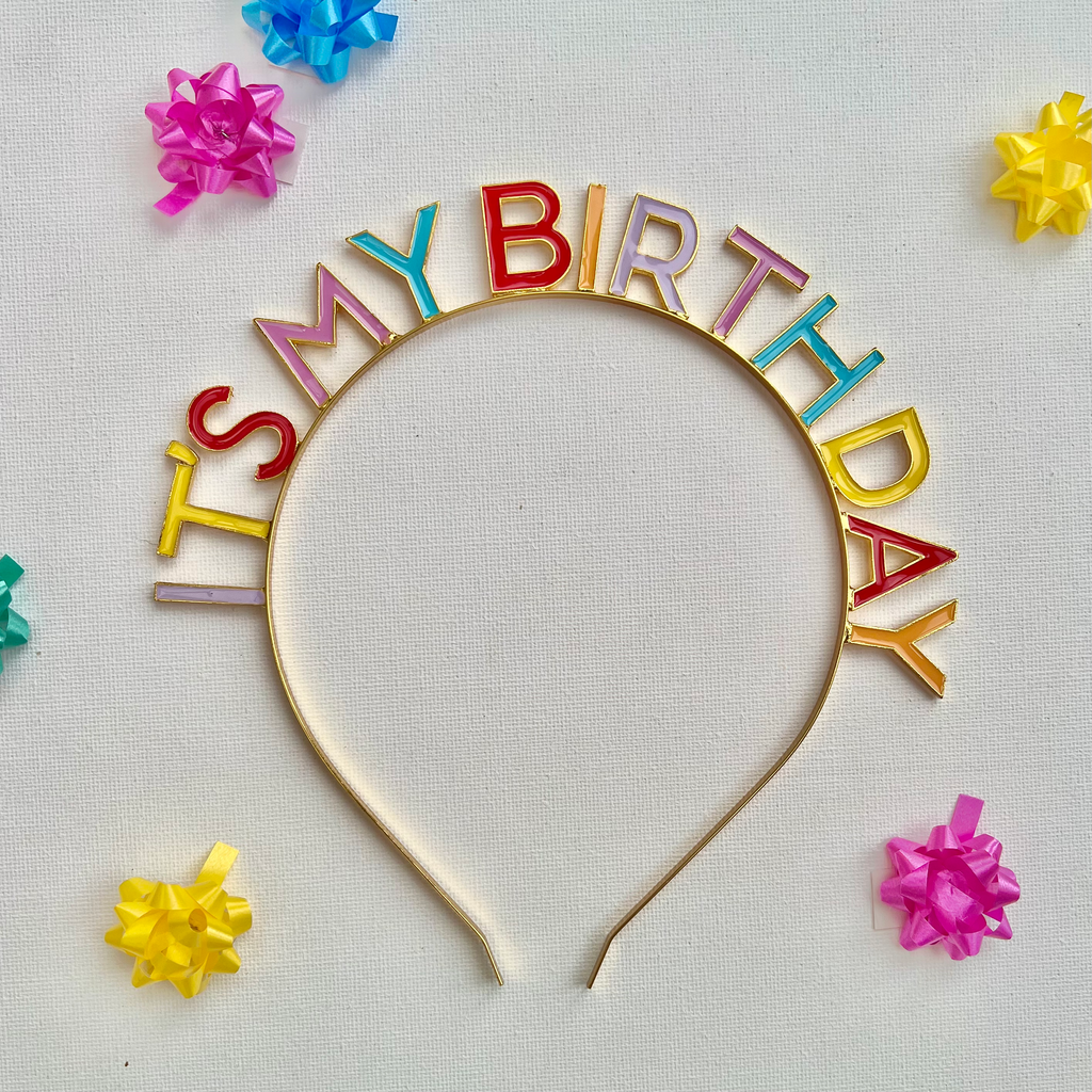 Birthday headband