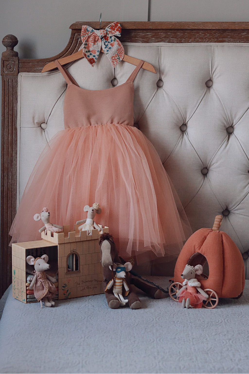 Aurora tutu dress PEACH