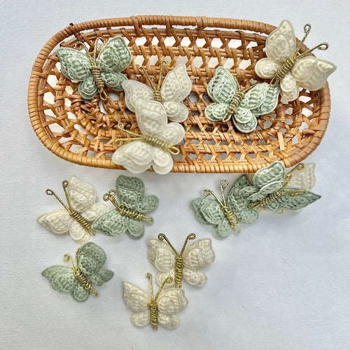 Boho butterfly clip (pair)