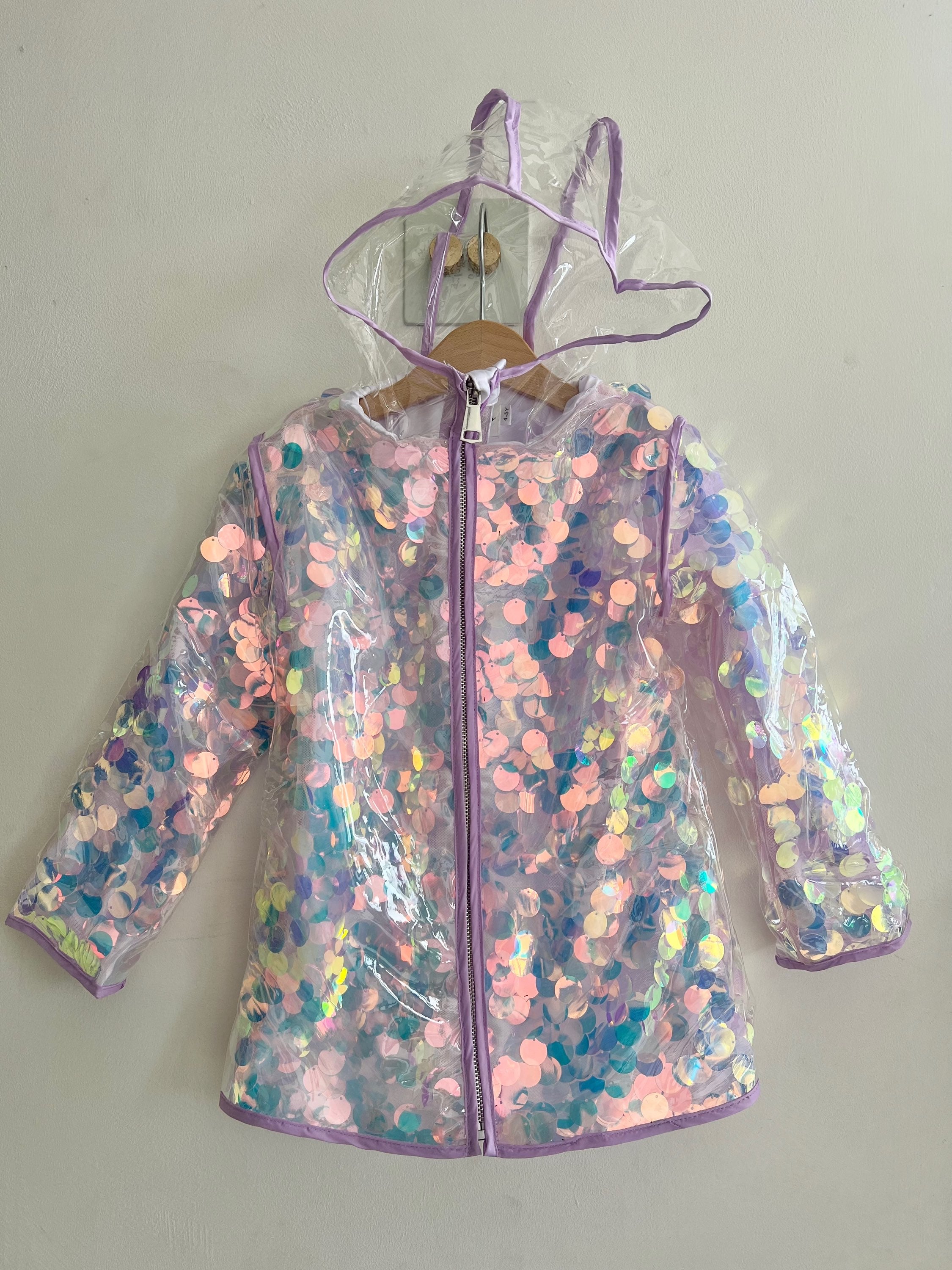 Sequin Raincoat (child& adult)