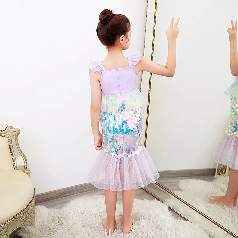 Mermaid sequin dress