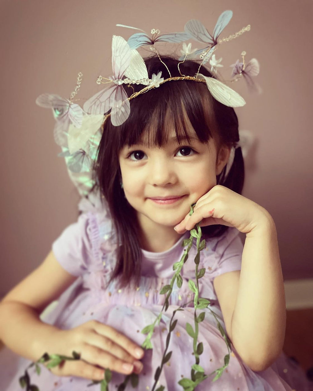 Flutter crown