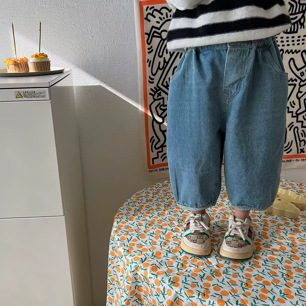 High Waist Balloon Jean