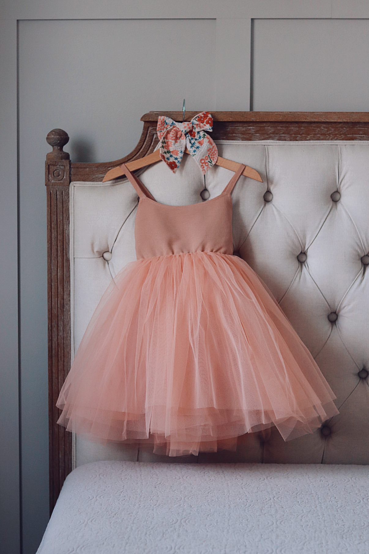 Aurora tutu dress PEACH