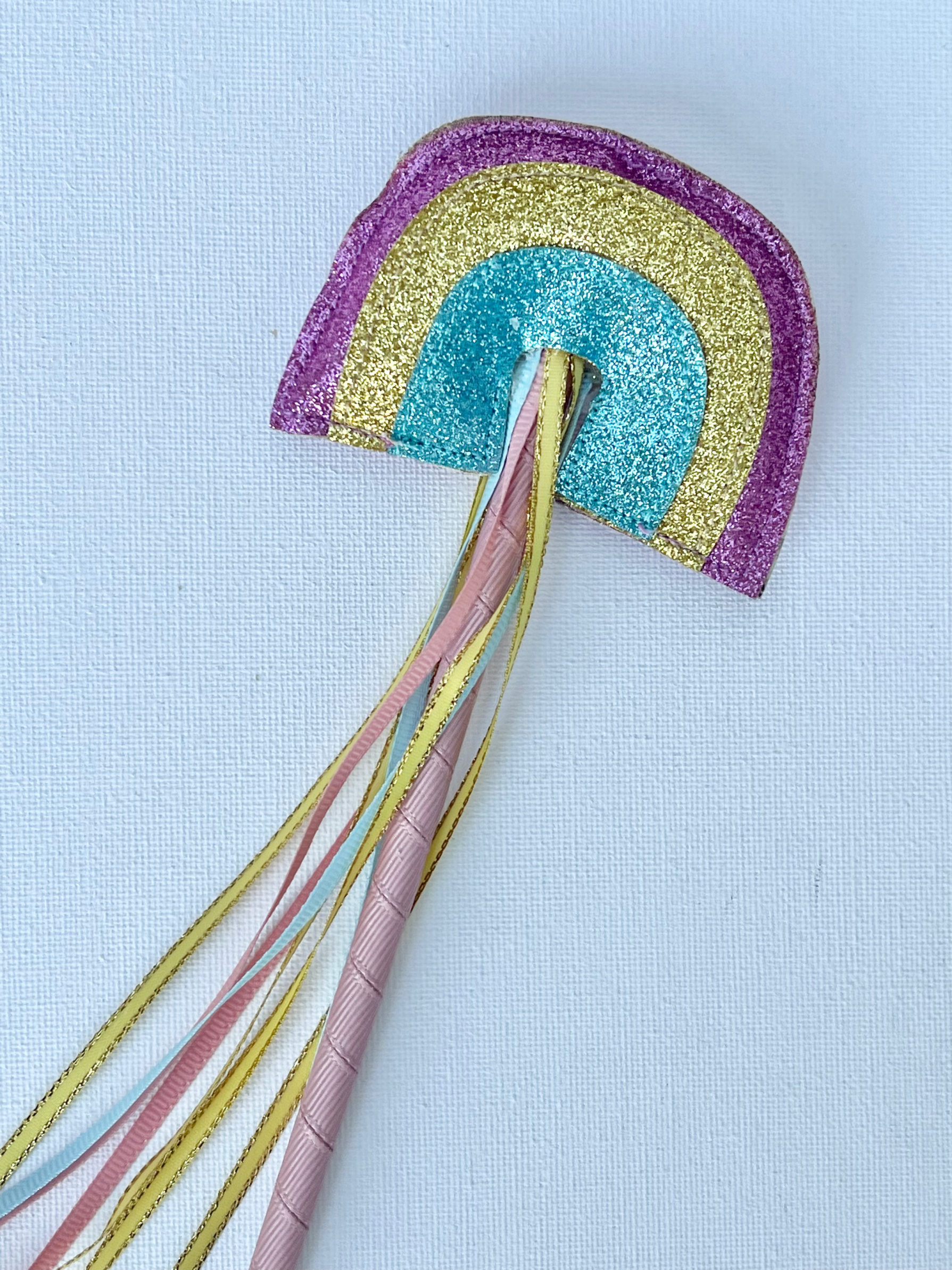 Rainbow sparkle Wand