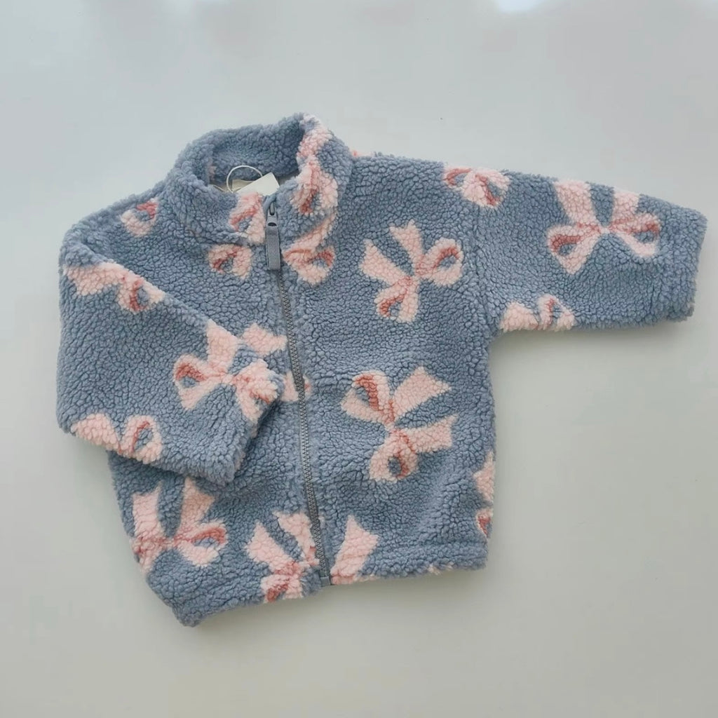 Pink Bow Fleece