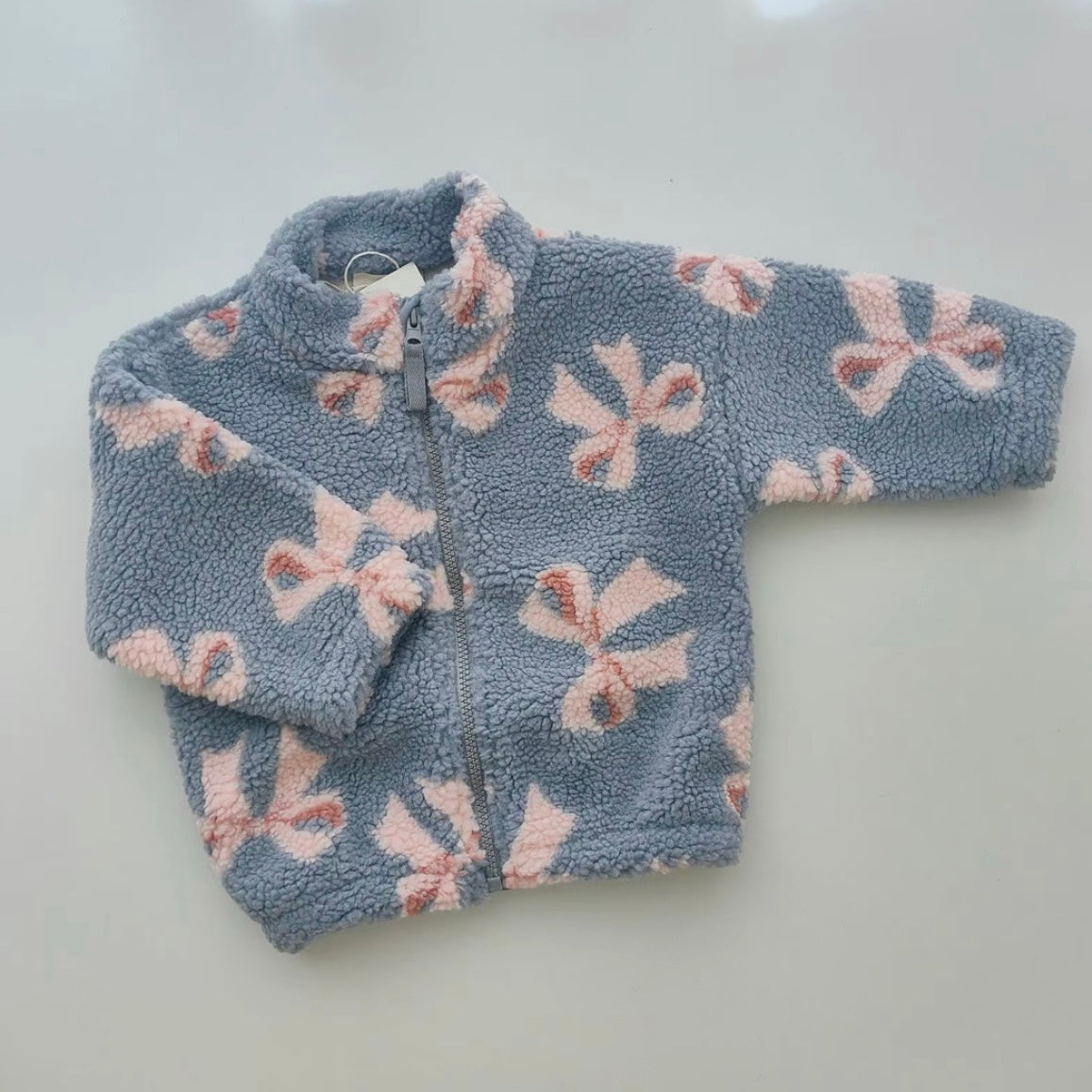 Pink Bow Fleece