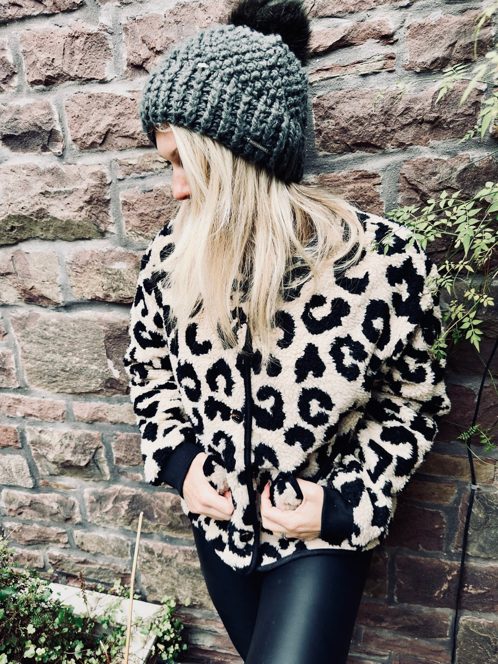 Leopard fleece (mummy & me)