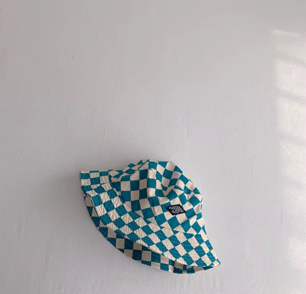Chequered bucket hat (3 colours)