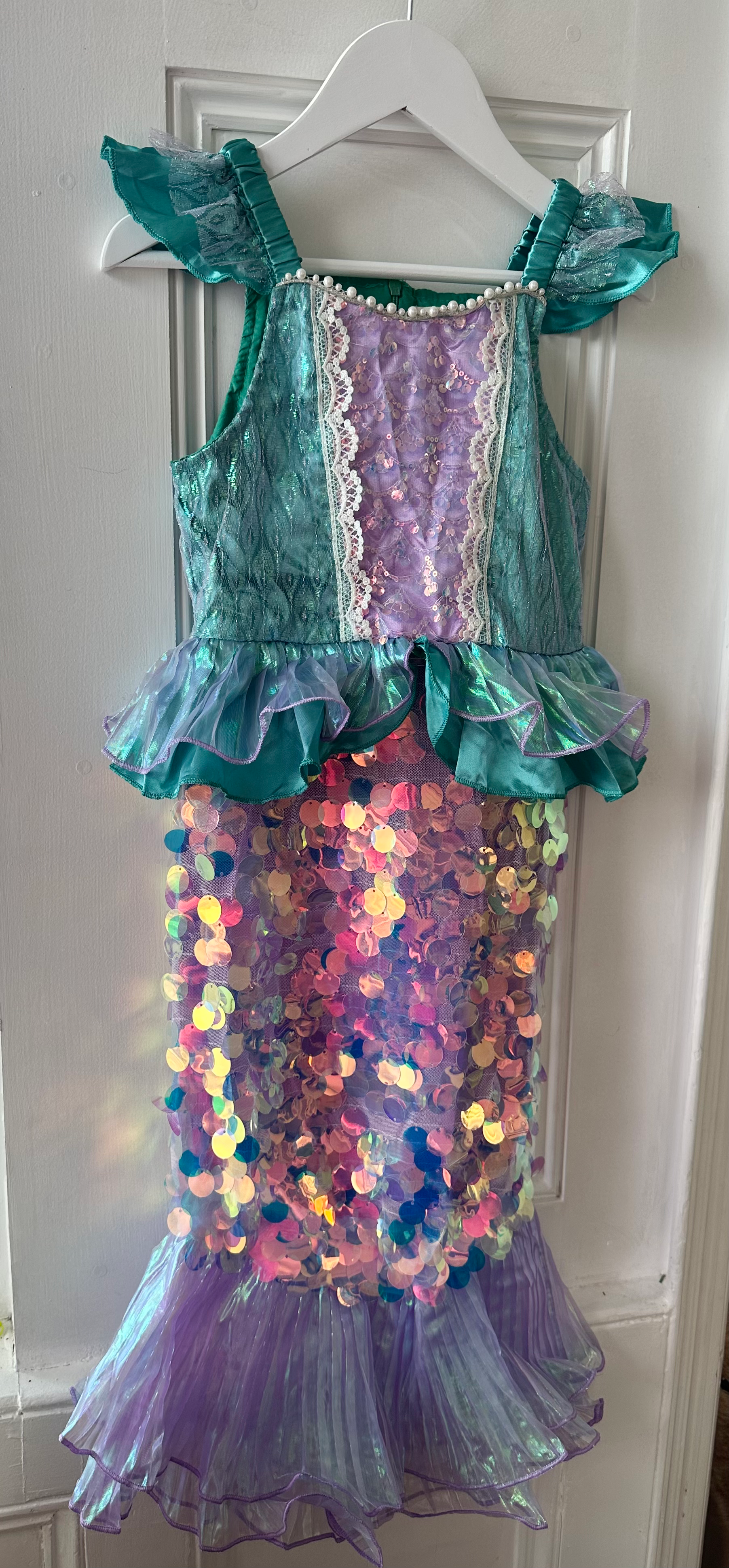Mermaid Under the Sea sequin dress