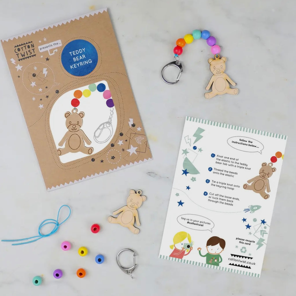 Teddy Bear keyring kit